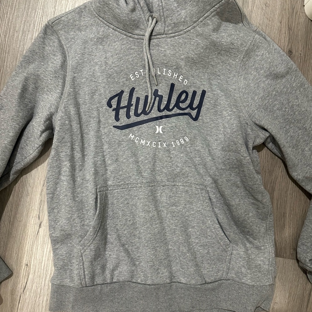 Hurley Heather Gray Men's Hoodie